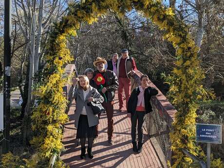 La Saint Valentin au Pont des Amoureux