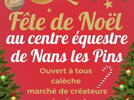 Noël au centre équestre : marché des créateurs, balades en calèches