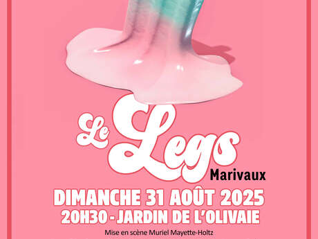 Le gambe di Marivaux del Théâtre National de Nice - Beaulieu-sur-Mer