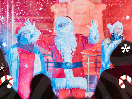 Disney Show, departure of Father Christmas
