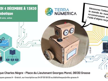 Atelier robotique avec Terra Numerica