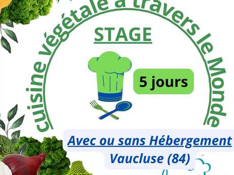 Stage 5 jours  cuisine végétale