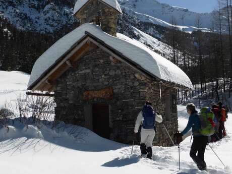 Cervières, vallée sauvage du Briançonnais à raquette - Fugues en Montagne