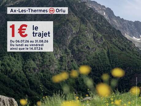 Lio autocar - lanzadera  Ax-les-Thermes > Orlu