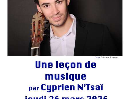 La Petite Université Populaire de Lure reçoit Cyprien N' tsai