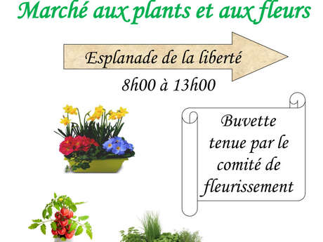 Marché aux plants et aux fleurs