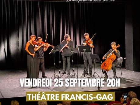 Ravel, Debussy, Cantemir, Mozart, Wieniawski, Bach, Doppler, Saint-Saëns, Vivaldi
