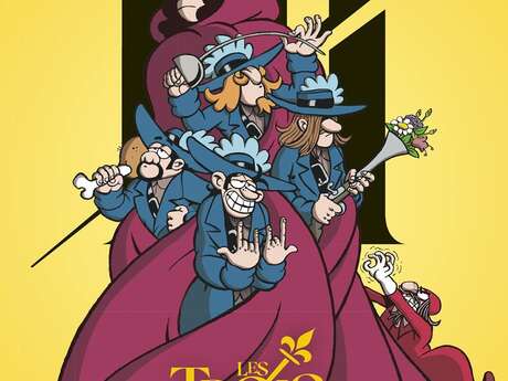 Atelier bande-dessinée - Faire un gag de mousquetaires