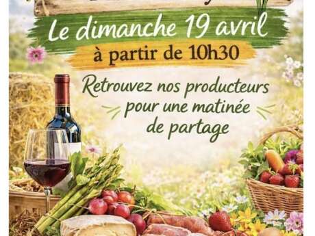 Dégustation de Printemps au Marché Paysan de la Ferme du Laquet