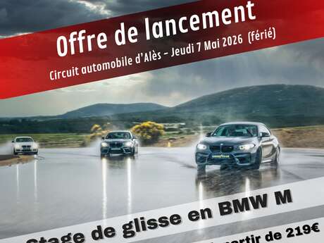 Lancement Pilotage de glisse BMW/M