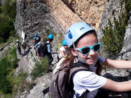 Via ferrata d'Agnielles - Salamandre Escalade