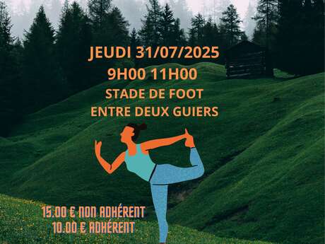 Séance de yoga