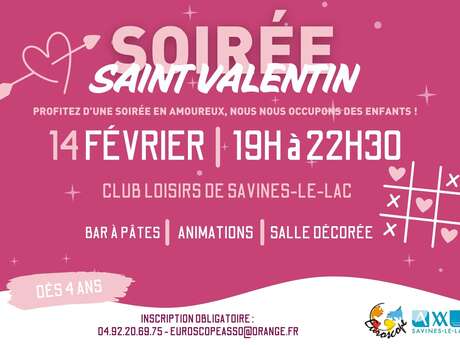 Soirée Saint Valentin pour les enfants