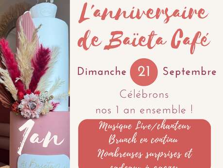 Anniversaire Baïeta Café