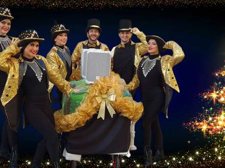 Noël à vive allure : parade musicale et ventriloque