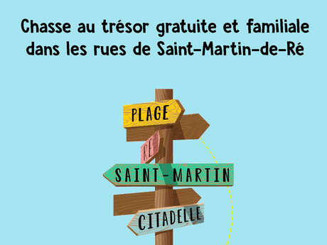 Chasse au trésor dans Saint-Martin de Ré (Gratuit)