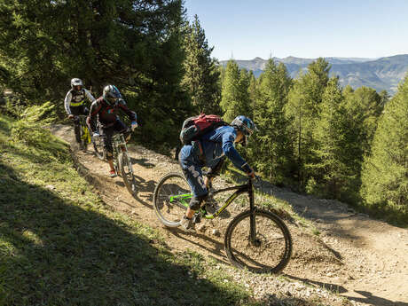 Montagnes d'Ubaye : VTT de descente