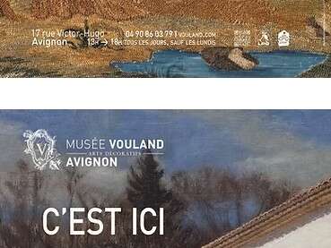 Visite guidée des expositions "C'est ici" et "C'est brodé"