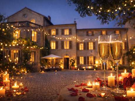 Soirée Saint Valentin au Château de Taradel
