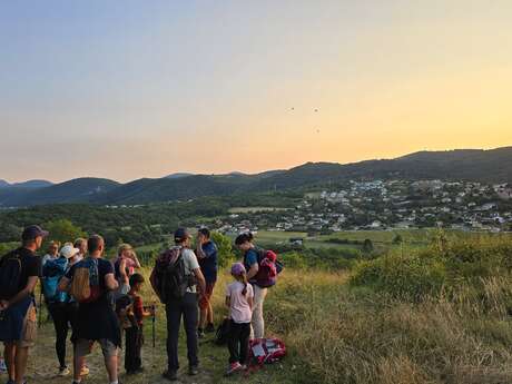 Les Randonnées coucher de soleil - Sur les hauteurs de Châtel-Guyon Puy Bechet