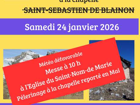 Messe St Sébastien à Roya