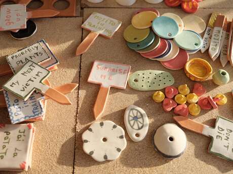 Atelier d'initiation à la poterie avec la céramiste Corinne Campenio