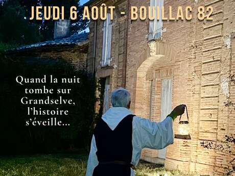 Visite nocturne à l'abbaye de Grandselve