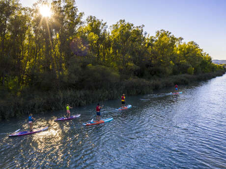 Paddle en Durance à Volonne