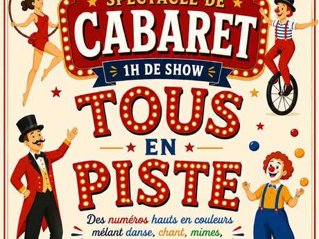 Animation cabaret Les Ribouldingues - Tous en piste