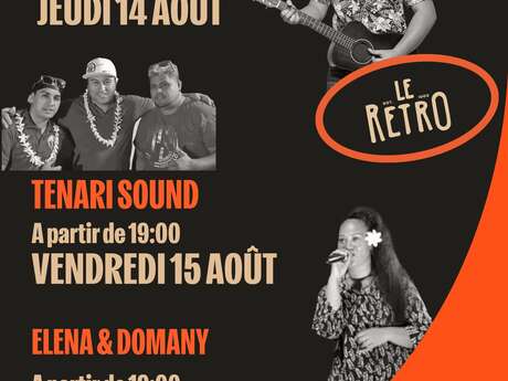Tenari Sound en concert - Le retro
