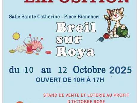 Mostra-vendita e lotteria "De fil en aiguilles" nell'ambito della campagna "Ottobre rosa".