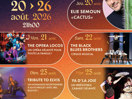 Festival Les scènes du Château de la Moutte 4e édition