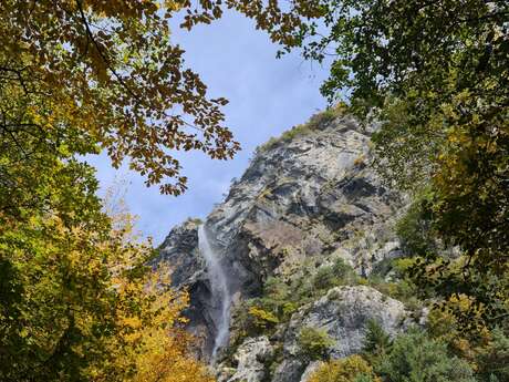 Sentier pédestre : promenade d'Arpenaz à Luzier