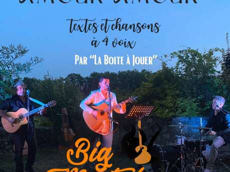 Théâtre de plein air "Amour, Amour..." de La Boîte à Jouer à Barbotan-les-Thermes