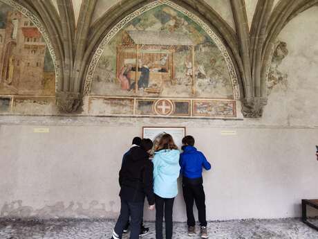 Groupes enfants : Duo Visites libres Abbaye / Maison du Fromage Abondance