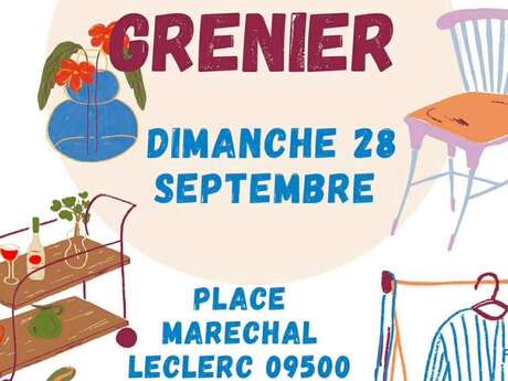 Vide-greniers de l'Association La Ribambelle