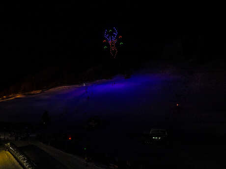 New Year's Party et spectacle de drônes