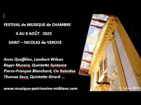 Rencontres Musique & Patrimoine du Mont-Blanc