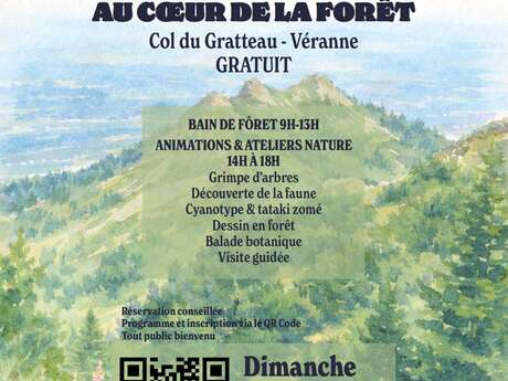 Après-midi immersif en forêt : découverte, nature et sensibilisation
