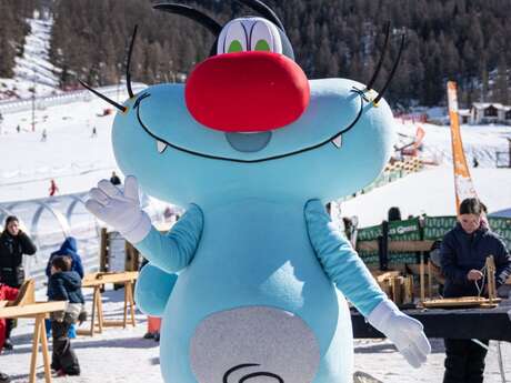 Rencontre avec la mascotte Oggy