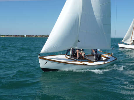 Sortie à la voile en dériveur cazavant