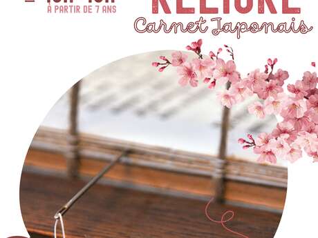 Atelier - Reliure de carnet japonais