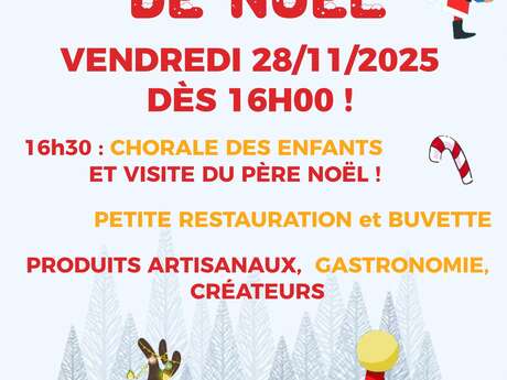 Christmas market in Ville-en-Sallaz