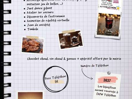 Téléthon vendredi 5 déc.