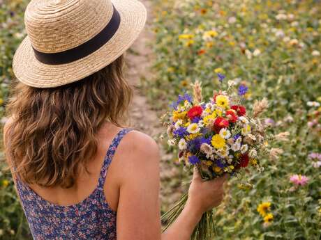 Atelier art floral adultes à la ferme