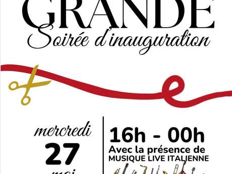 Grande soirée d'inauguration Da Gennaro
