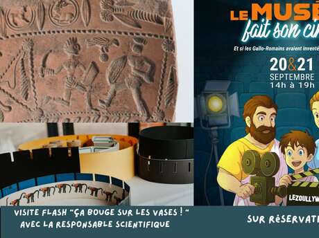 Visites guidées flash « Ça bouge sur les vases ! » par Sarah Busschaert, responsable scientifique du musée - Journées européennes du patrimoine