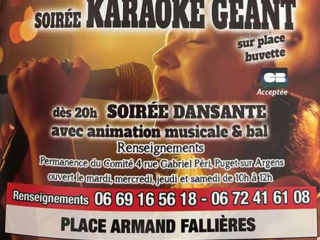 Soirée Karaoké géant