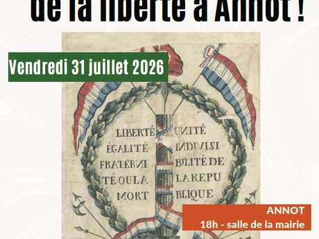 Conférence - 18 avril 1797, on a scié l’arbre de la liberté à Annot !