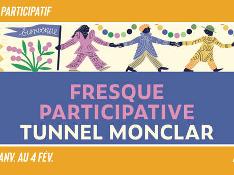 Fresque participative - Tunnel Monclar